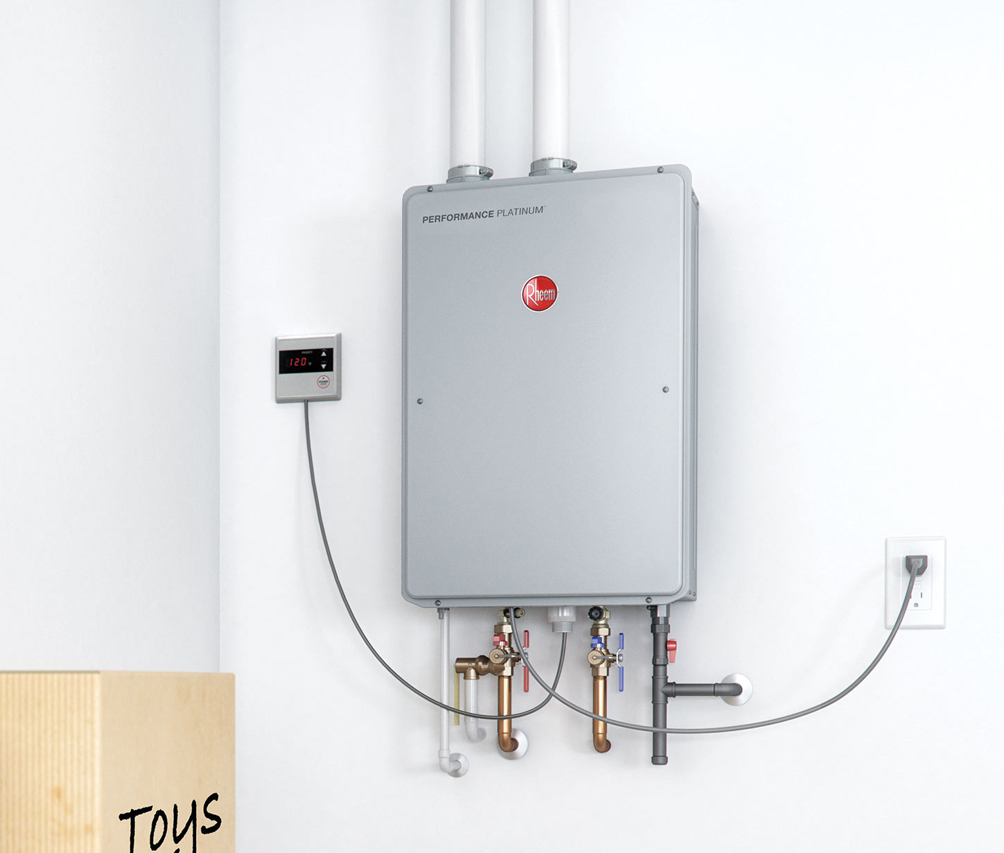 Rheem Performance 13 kW Self-Modulating 2.54 GPM Tankless Electric Water  Heater RETEX-13 - The Home Depot