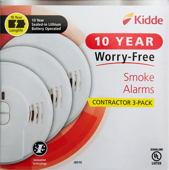 Kidde Firex Hardwired Smoke Detector with Photoelectric Sensor and 9-Volt  Battery Backup 21029883 - The Home Depot