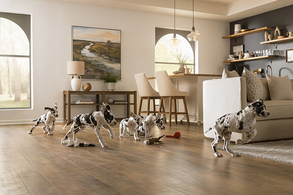 Marble Look - Waterproof - Laminate Floor Tiles - The Home Depot