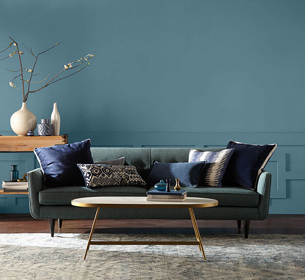 Stain Resistant - Aqua Smoke - Paint Colors