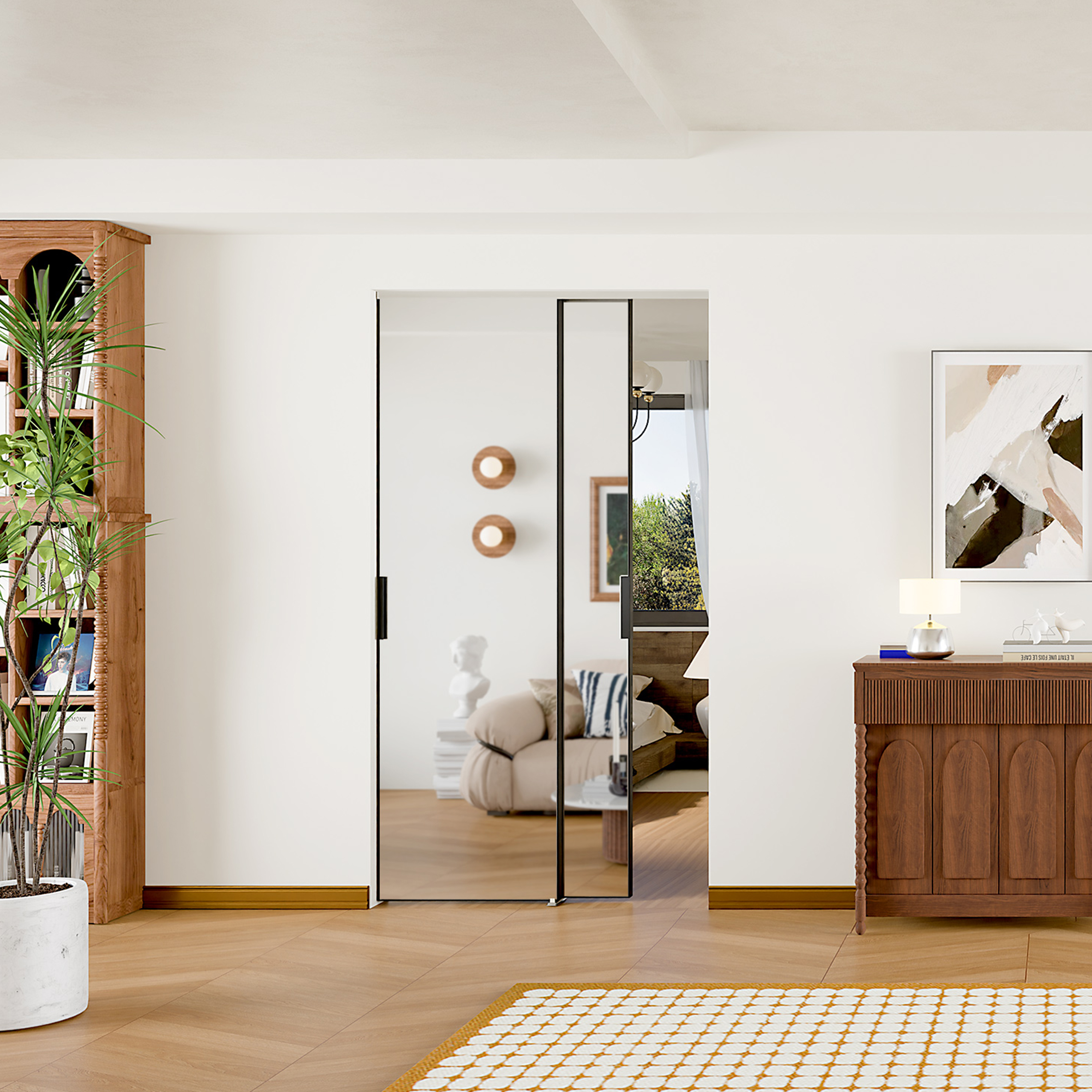 6 Panel - 48 x 80 - Bifold Doors - The Home Depot