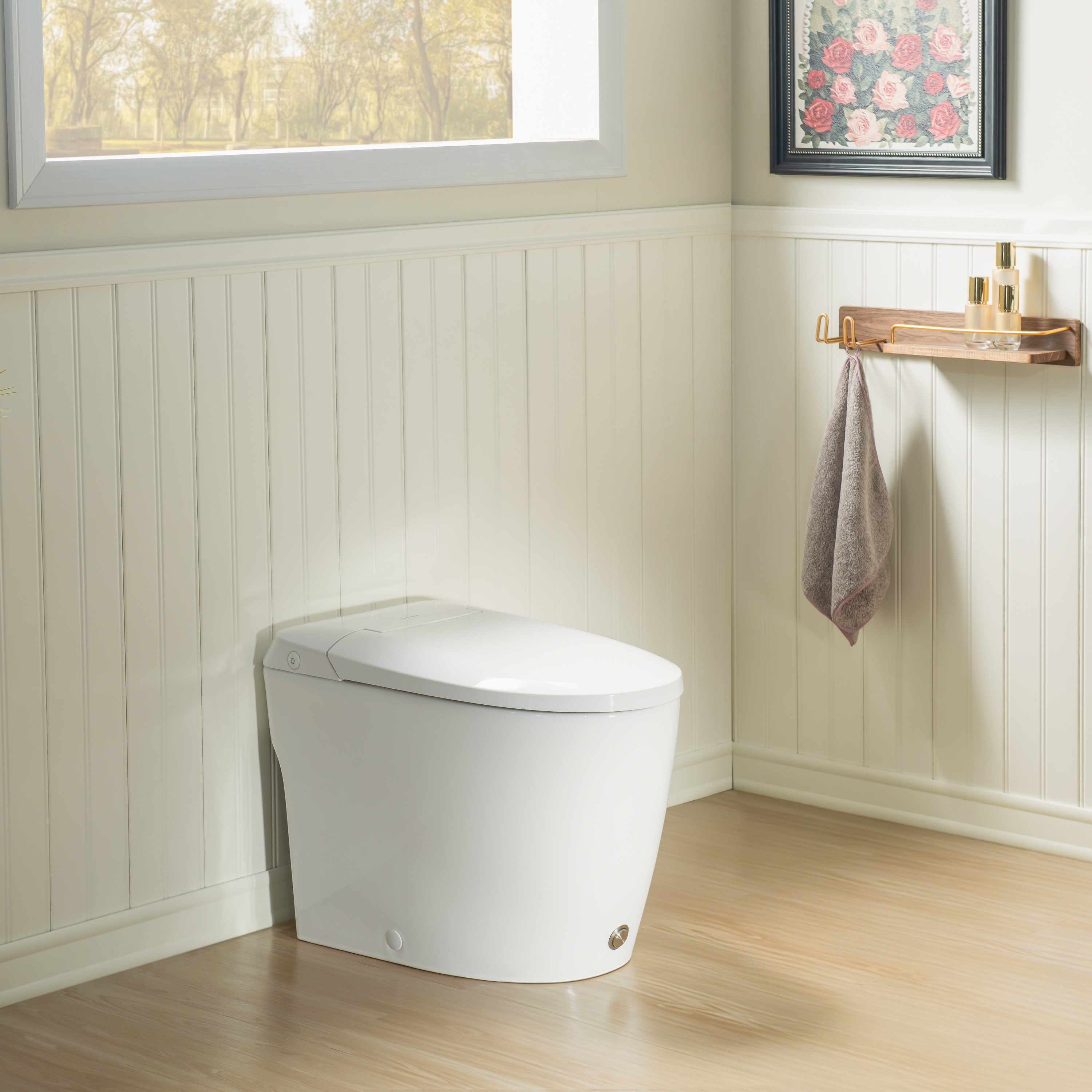 Beige - 16.5 in - Toilets
