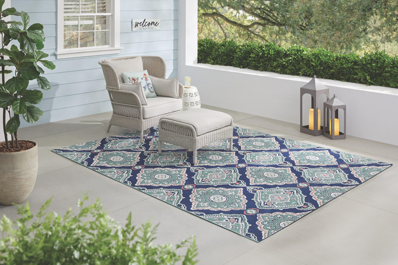  4' x 5' Runner Rugs with Rubber Backing, Indoor Outdoor Utility  Carpet Runner Rugs, Stripe Gray, Can Be Used as Aisle for The RV and Boat,  Laundry Room and Balcony 